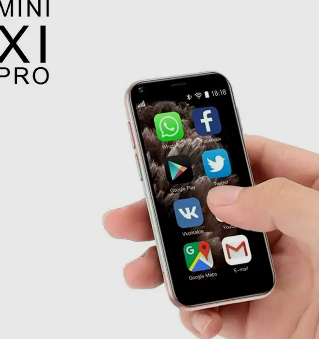 iLight Mini Smartphone|Smallest Android Phone, 2.5" Touchscreen, Global Unlocked