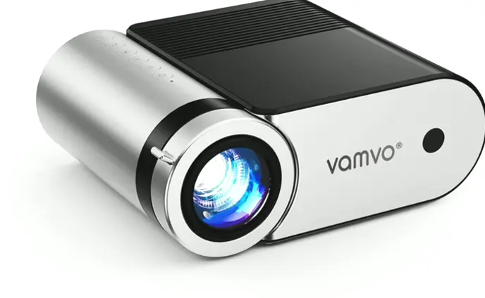 Compact HD Cinema by Vamvo, Compatible with 1080P