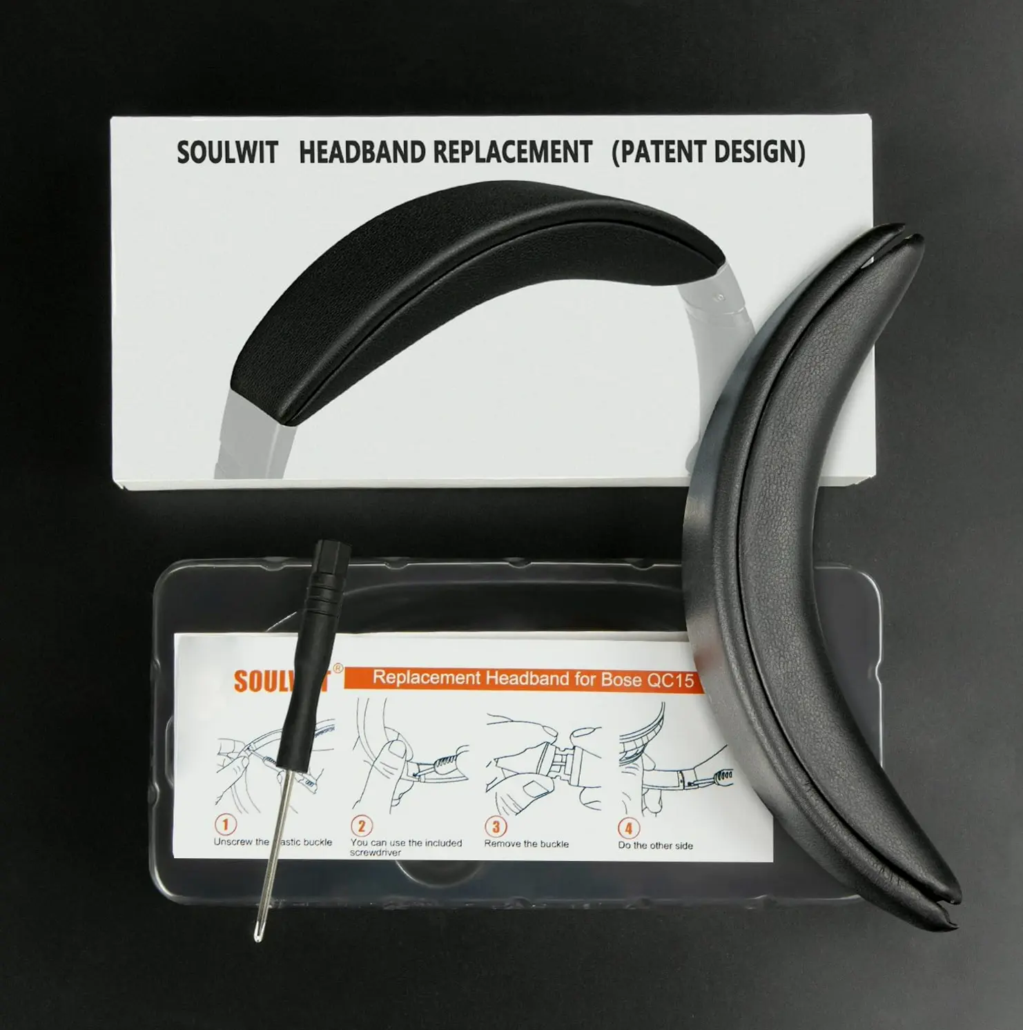 Headset Band Cushion Kit for QuietComfort 15/QC 2 Headsets