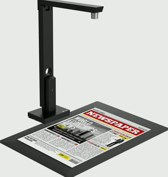Compact 8MP Document Camera by CZUR - Fast Scan, Easy Text Recognition