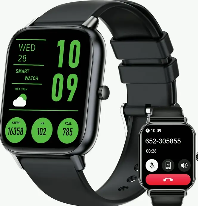 Smart Wellness Tracker with Full Touch