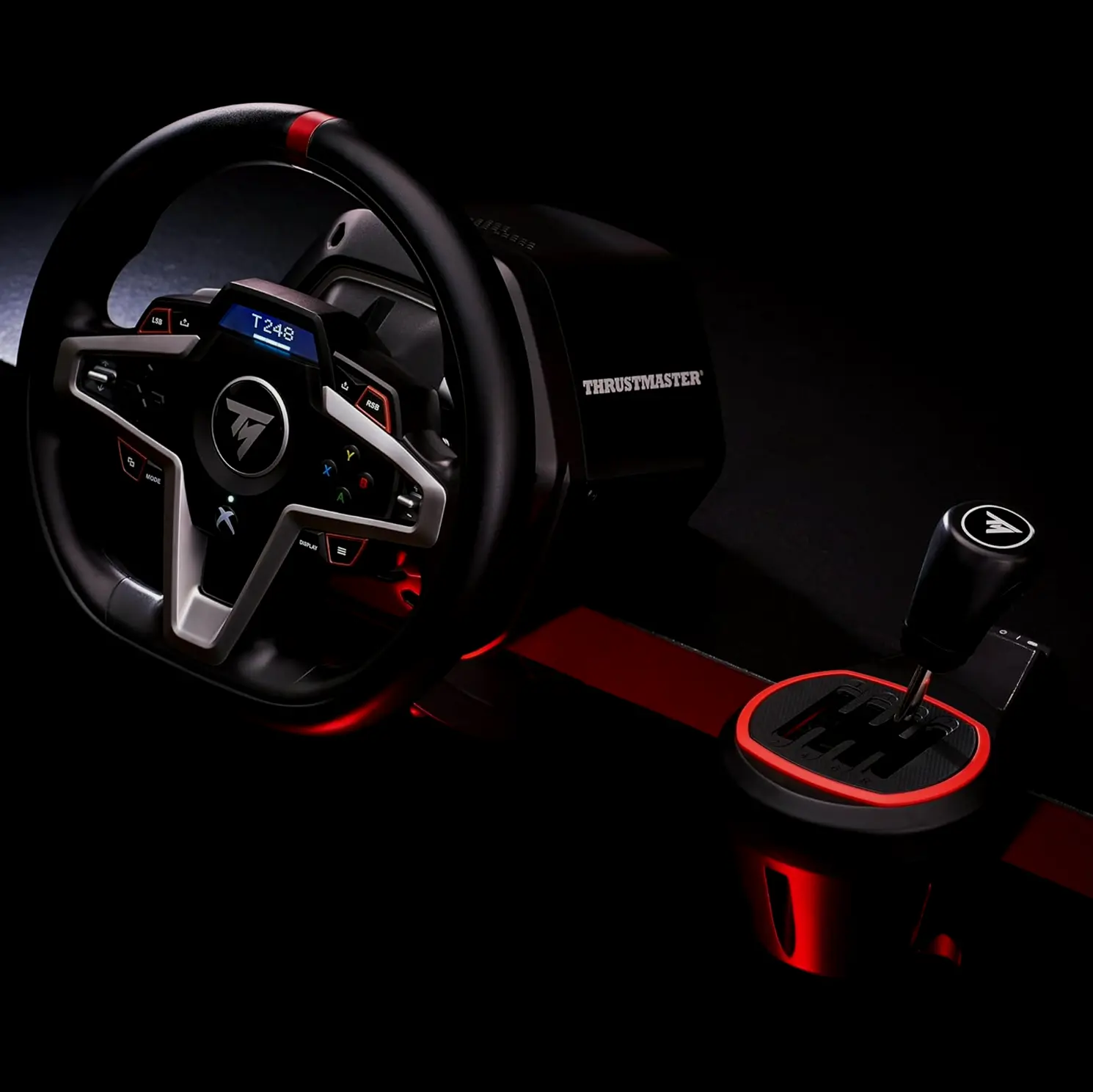 THRUSTMASTER TH8S Gear Attachment, 8-Speed Shifter for Racing Wheel