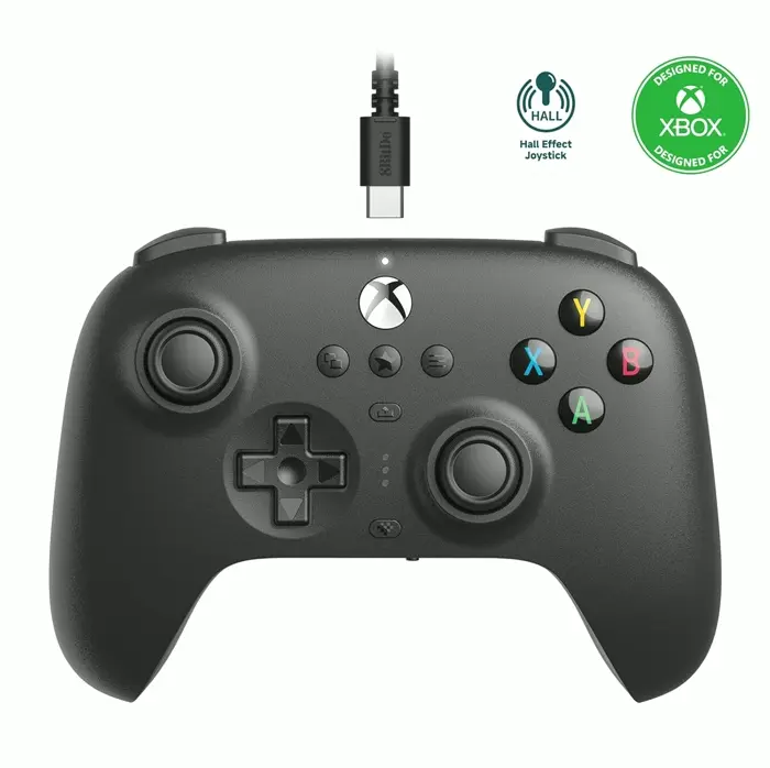8Bitdo Pro Wired Controller   with Hall Effect Joystick