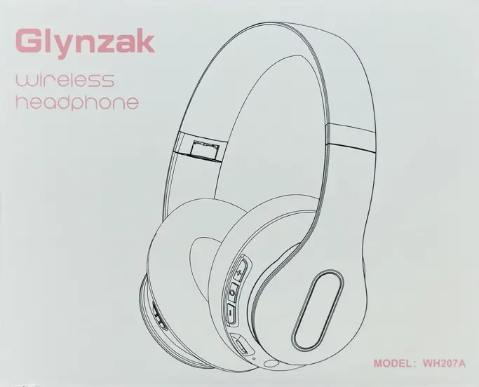 Wireless Wireless Headphones Over Ear 65 Hours Playtime High-Fidelity Sound Headset with Mic & 6 EQ Modes Collapsible Bluetooth V5.3 Headsets for Travel Phone Computer Laptop Rose Gold