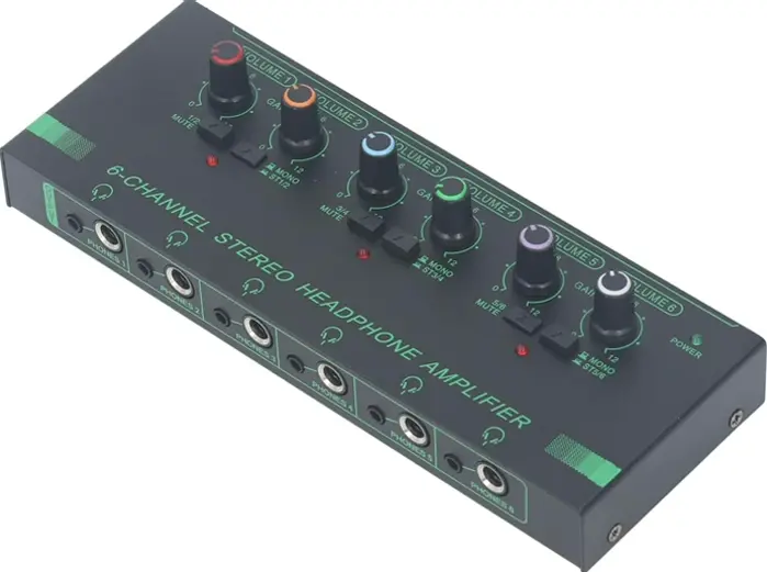 Six-Channel Compact Earphone Amplifier