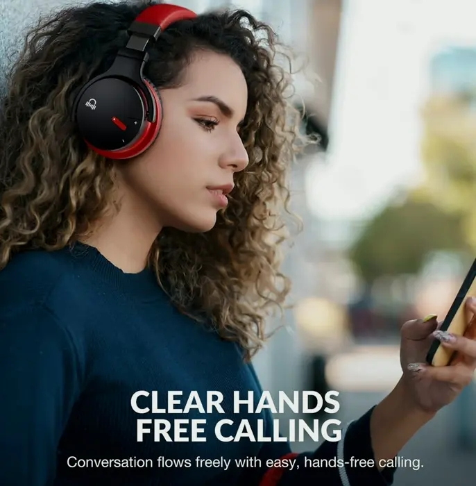 MOVSSOU Bluetooth Noise Cancelling Headset Microphone