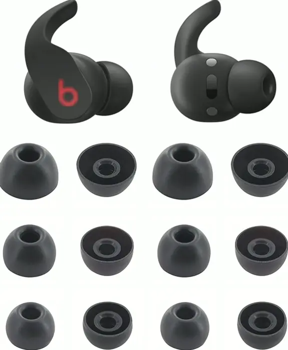 ALXCD Soft Silicone Earbuds for Beats Fit Pro, S/M/L Sizes