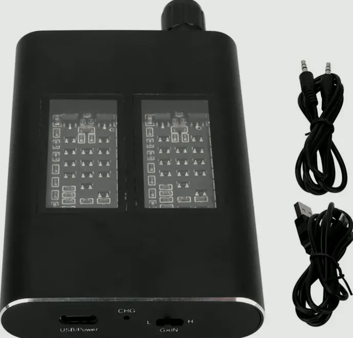 3.5mm and Type USB-C Audio Amplifier with Volume Control