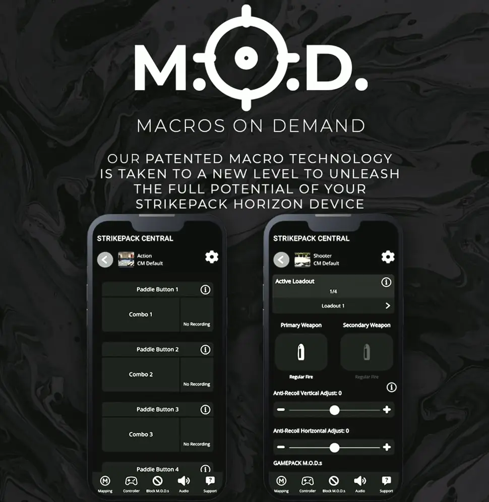 Gaming Strikepack Horizon M.O.D. for Xbox Pads