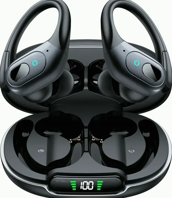 occiam Bluetooth Earbuds 90H Playtime Sport Black