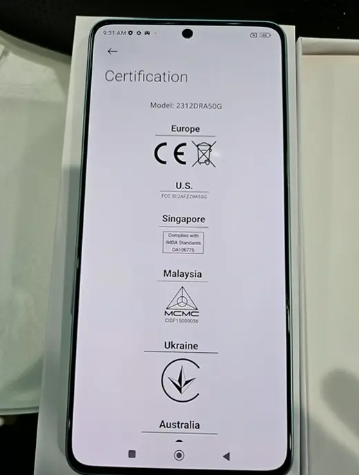 Xiaomi Redmi Note 13 5G Unlocked Version Phone (512GB + 12GB) Midnight Black