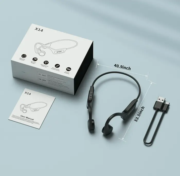 CXK Bone-Conduction Wireless Headphones Version 5.3