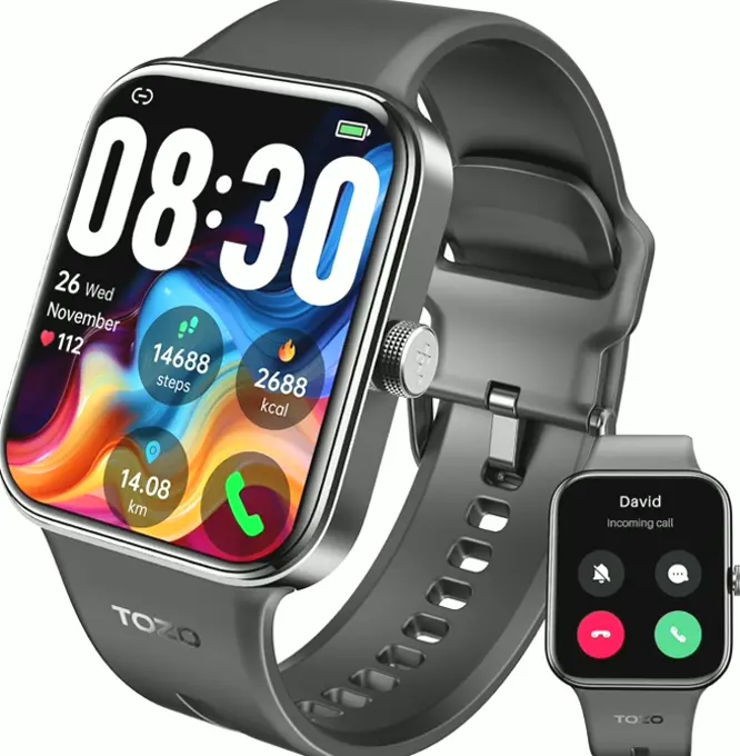 AcuFit One Intelligent Watch 1.78-inch Ultra-Clear Screen Unisex Fitness Tracker