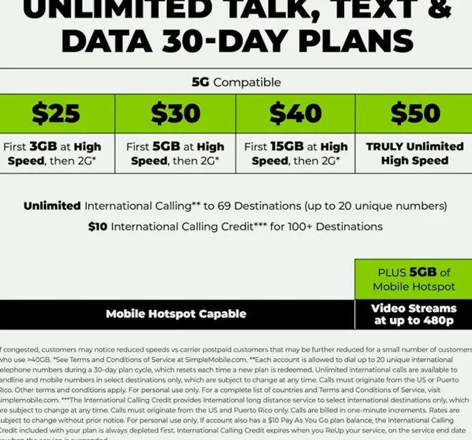 Simple Cellular Moto G-series Pure, 32GB, Blue - Prepaid Smartphone (Restricted)