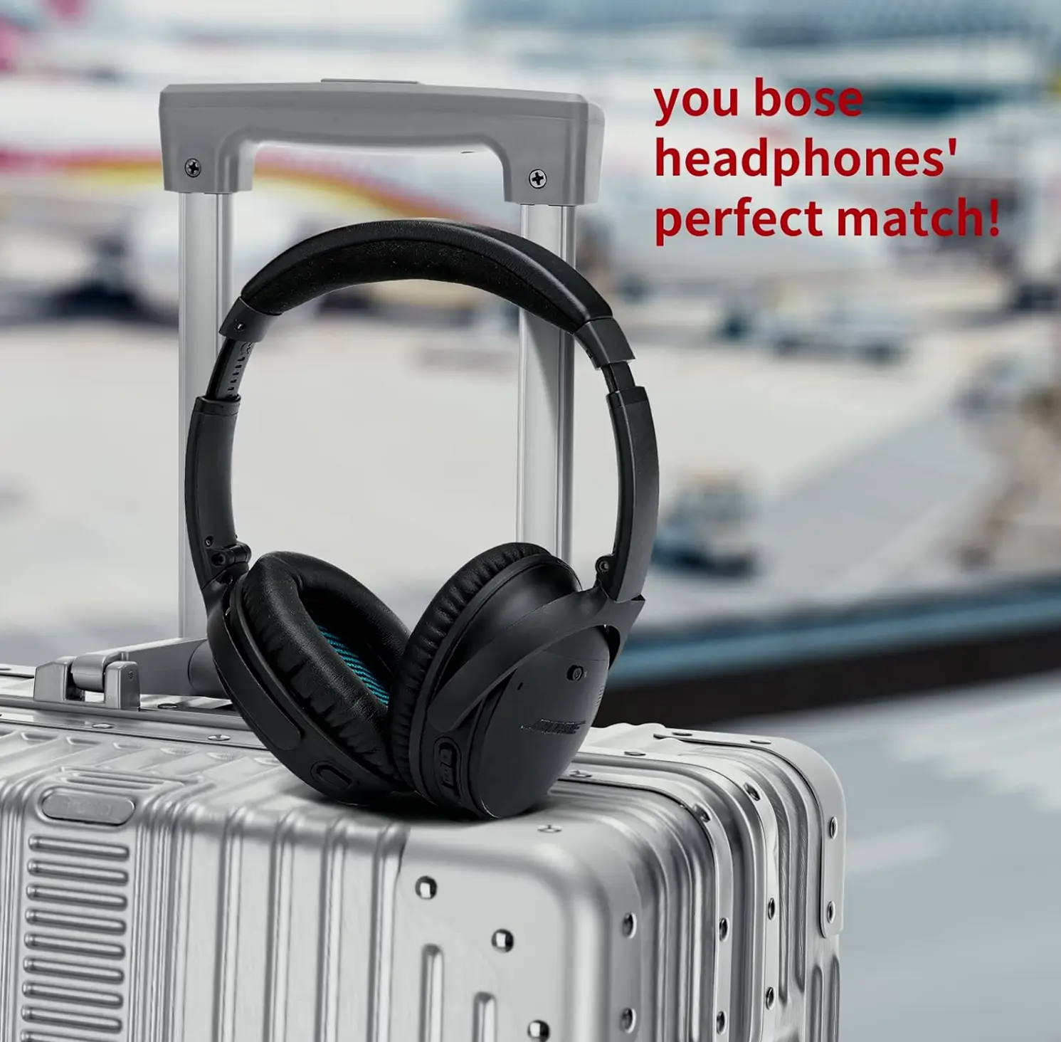 Pro Bose Headphone Pads by QC35 QC25 QC15 SoundLink by Krone Kalpasmos – Blue