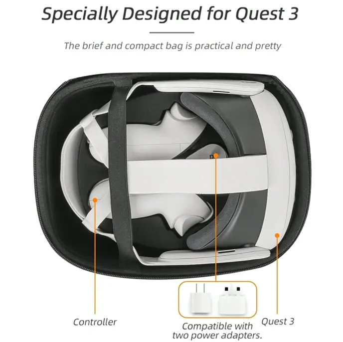 Hooshion's Carrying Case for VR3 Accessories