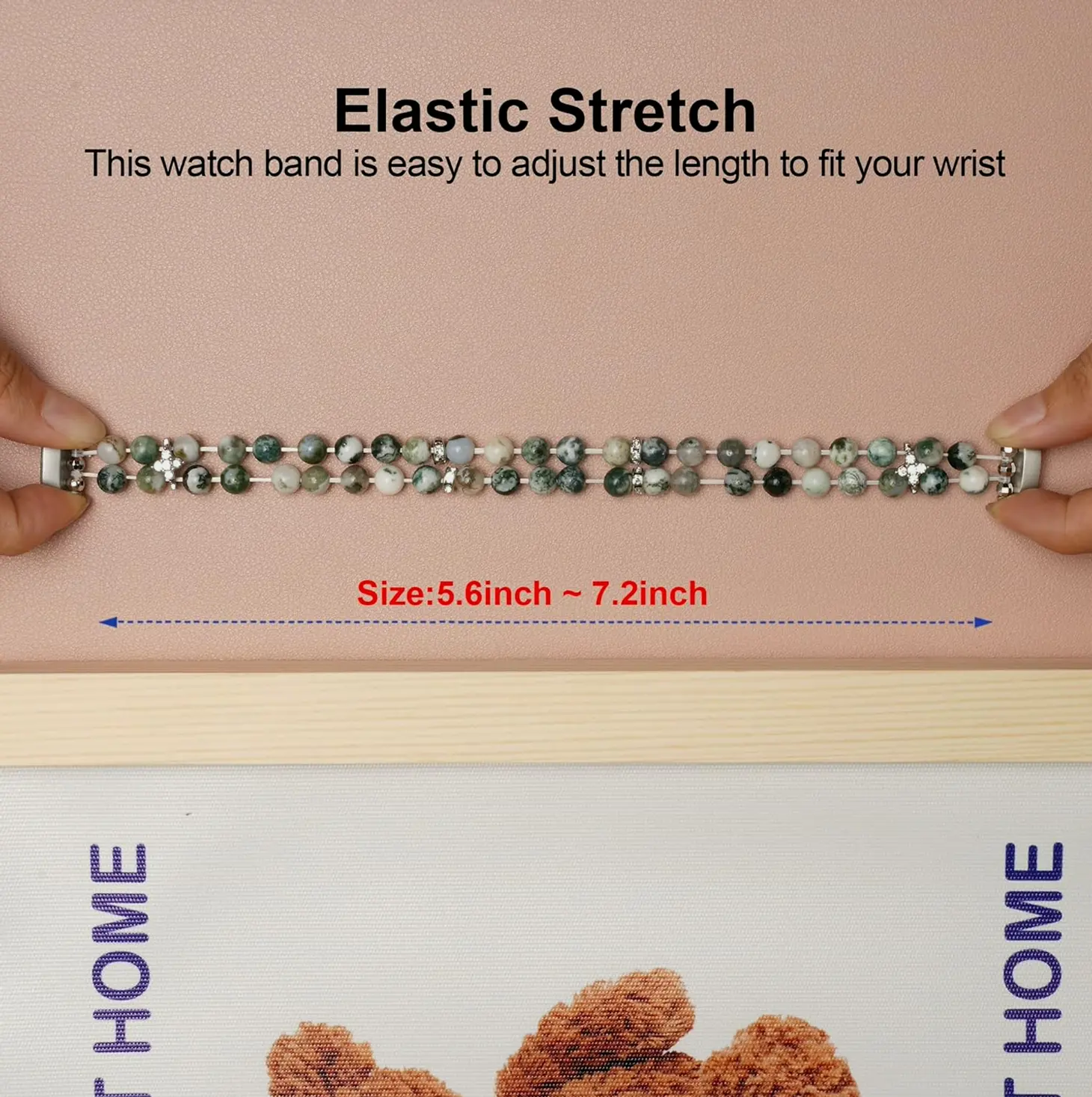 Elegance Pearl Bracelet Compatible with Fitbit Luxe