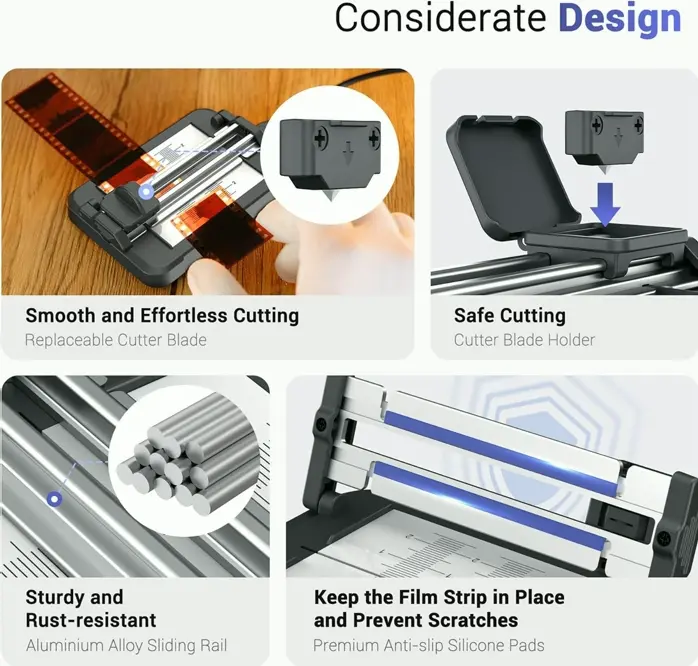 Professional 35MM & 120 Film Cutter