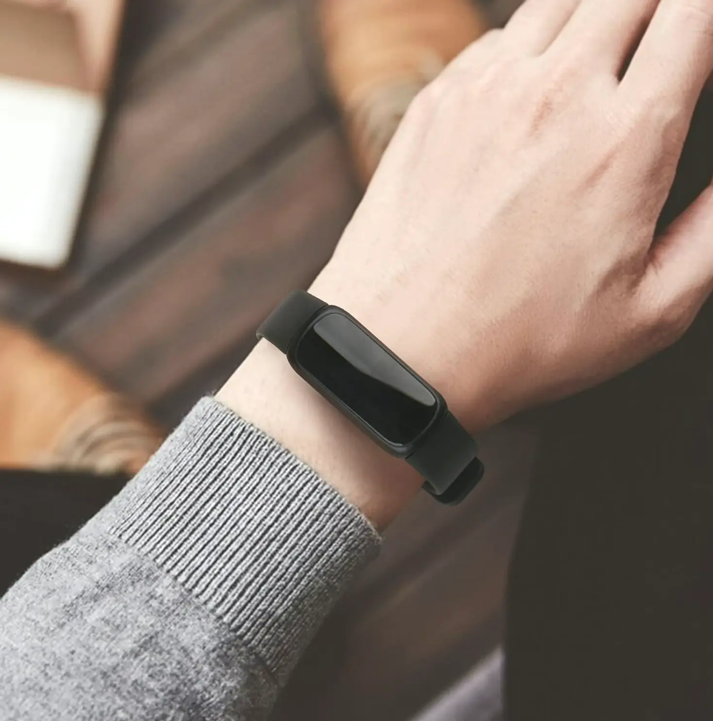 Substitute Bands compatible with Fitbit's Inspire 3, Smooth Silicone, Adjustable