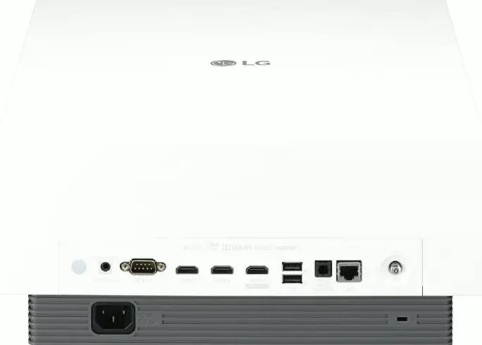 LG HU810PW 4K UHD Intelligent Twin Laser Projector 97% DCI-P3 2.7K Lumens