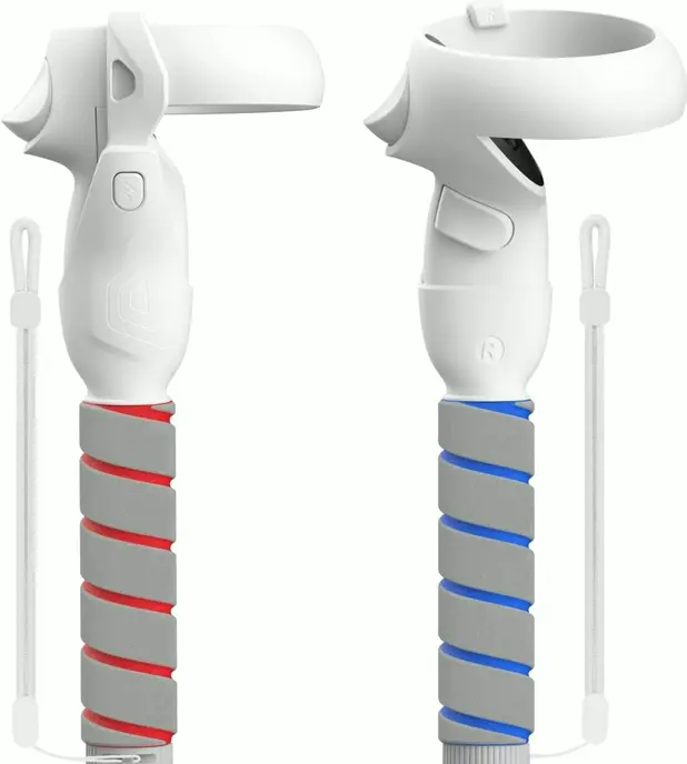 Portable Handle Attachments for Oculus Quest II