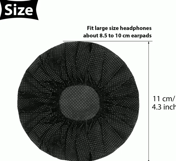 100 Sanitary Headphone Pads