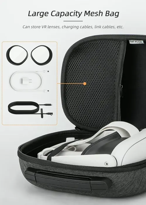 Hooshion's Carrying Case for VR3 Accessories