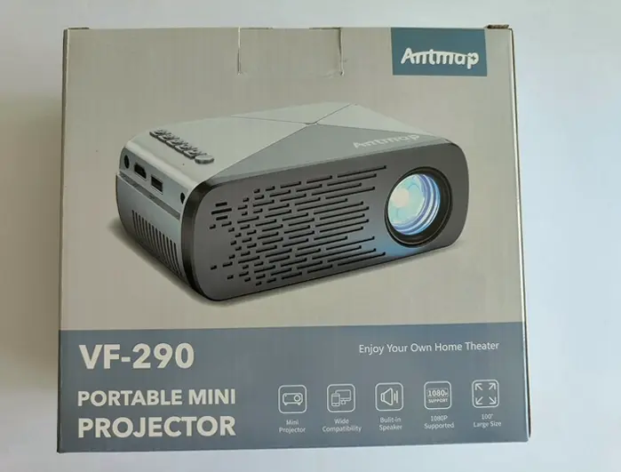 Compact Wi-Fi Projector for  Phones Including HDMI