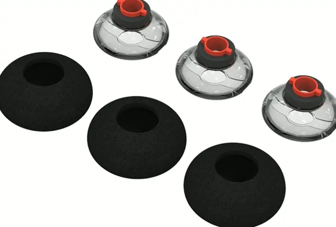 3X Pack Traveler 5200 In-Ear Tips for Ploy Headsets