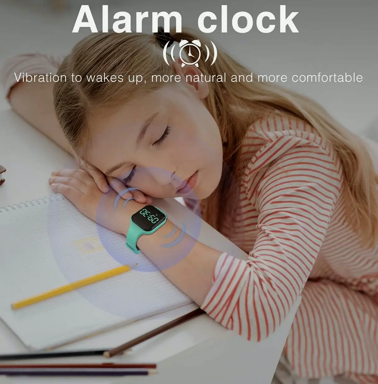 No-Bluetooth Digital LED Fitness Tracker Youth Fitness Watch