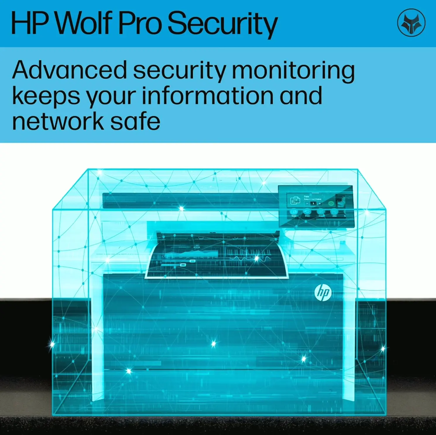 HP Color LaserJet Pro Printer All-in-One 4301fdn, Scan, Copy, Fax, Fast Speeds, Easy Setup, Wireless Printing, Enhanced Security, Perfect for Small Groups, Ivory