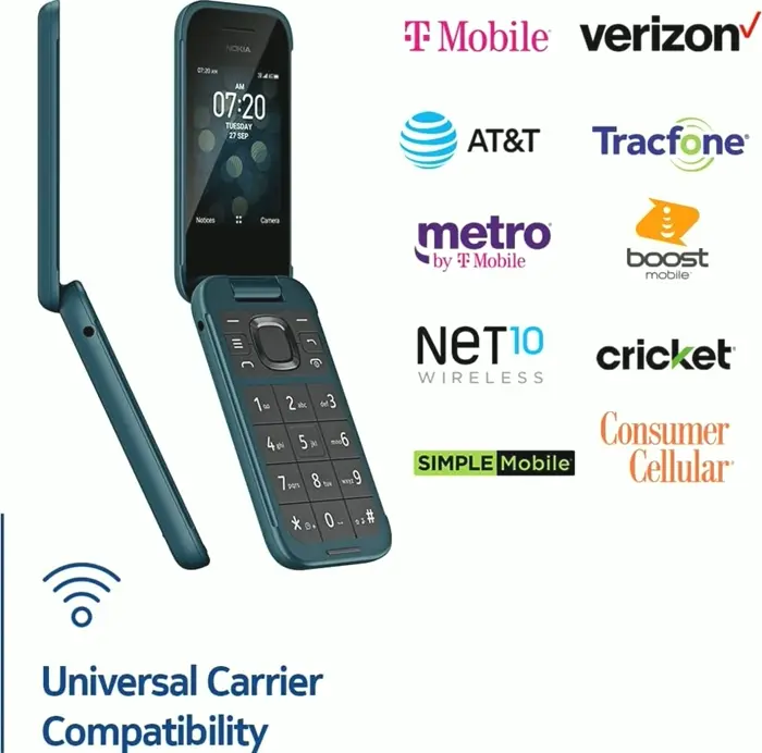 Nokia 2780 Flip | SIM-Free | Blue