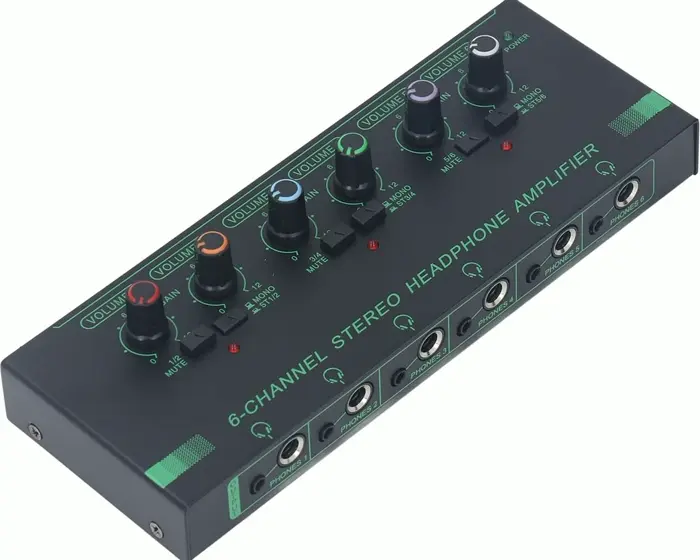 Six-Channel Compact Earphone Amplifier