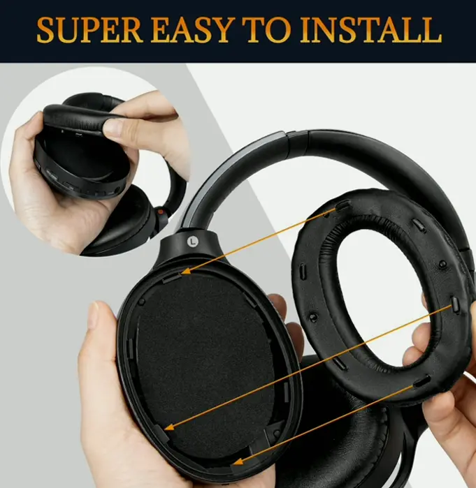 Replacement Cushions for Sony WH-1000XM2 & MDR-1000X