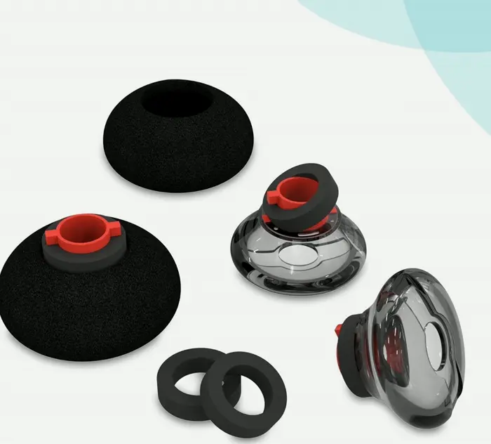 3X Pack Traveler 5200 In-Ear Tips for Ploy Headsets