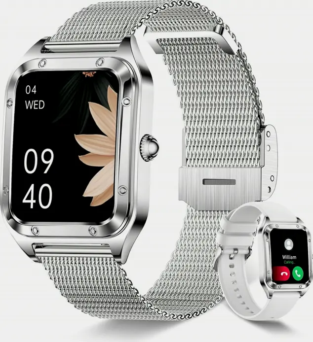 Smartwatch with Calling, 1.6-inch Touchscreen for Women