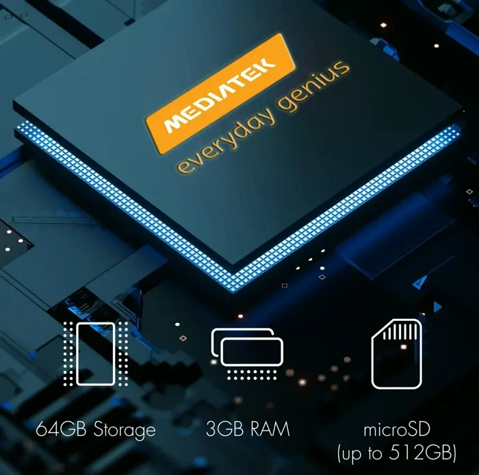 NUU A23 Plus Basic Cell Phone Dual SIM, Black, 365-Day Warranty